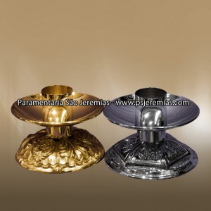 Gold and Silver Candlesticks