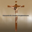 Christ Crucified - Wood and Marfinite