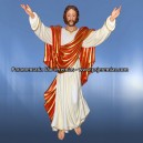 Imagem Cristo Ressuscitado de pendurar