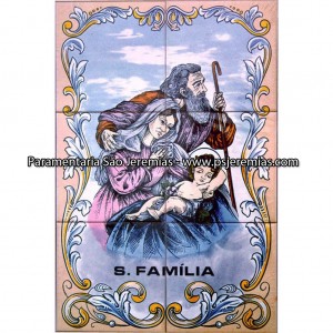 Colored Holy Family