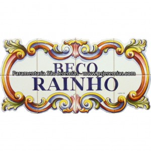 Painel de azulejo pintado à mão